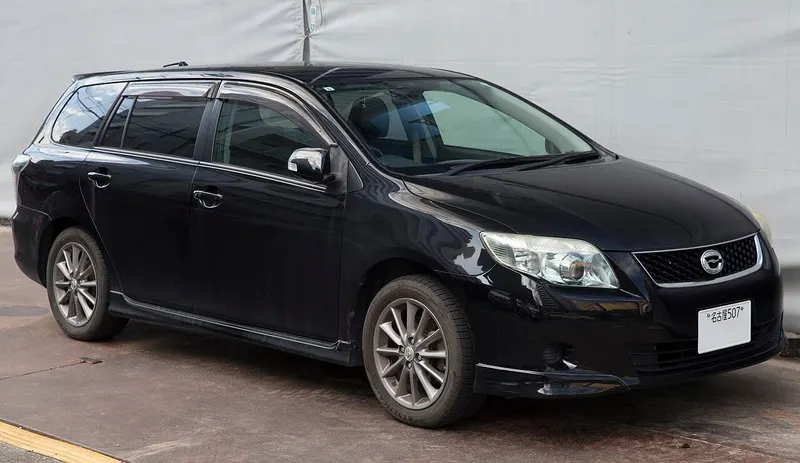 2008 Toyota Corolla Fielder – front